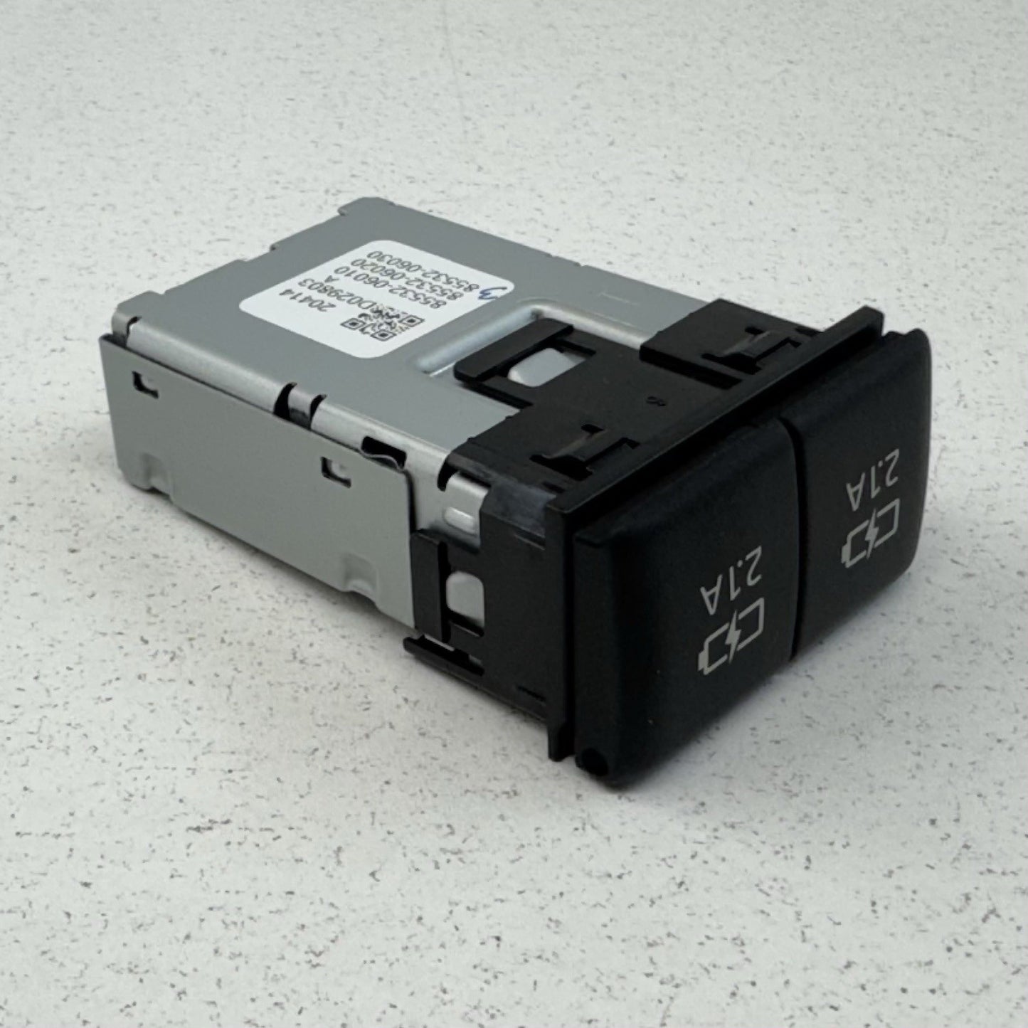 19-25 Toyota RAV4 Center Console Dual USB Power Outlet Port OEM