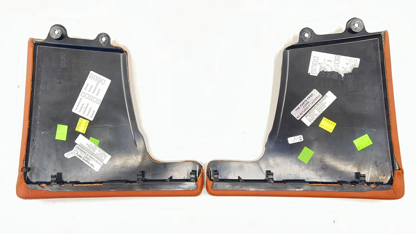 05-12 PORSCHE BOXSTER CAYMAN 987 LEFT & RIGHT CENTER CONSOLE SIDE TRIM PANEL OEM