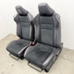 13-20 Subaru BRZ Limited Front Seat Pair Suede Black W/ Red Stitching OEM