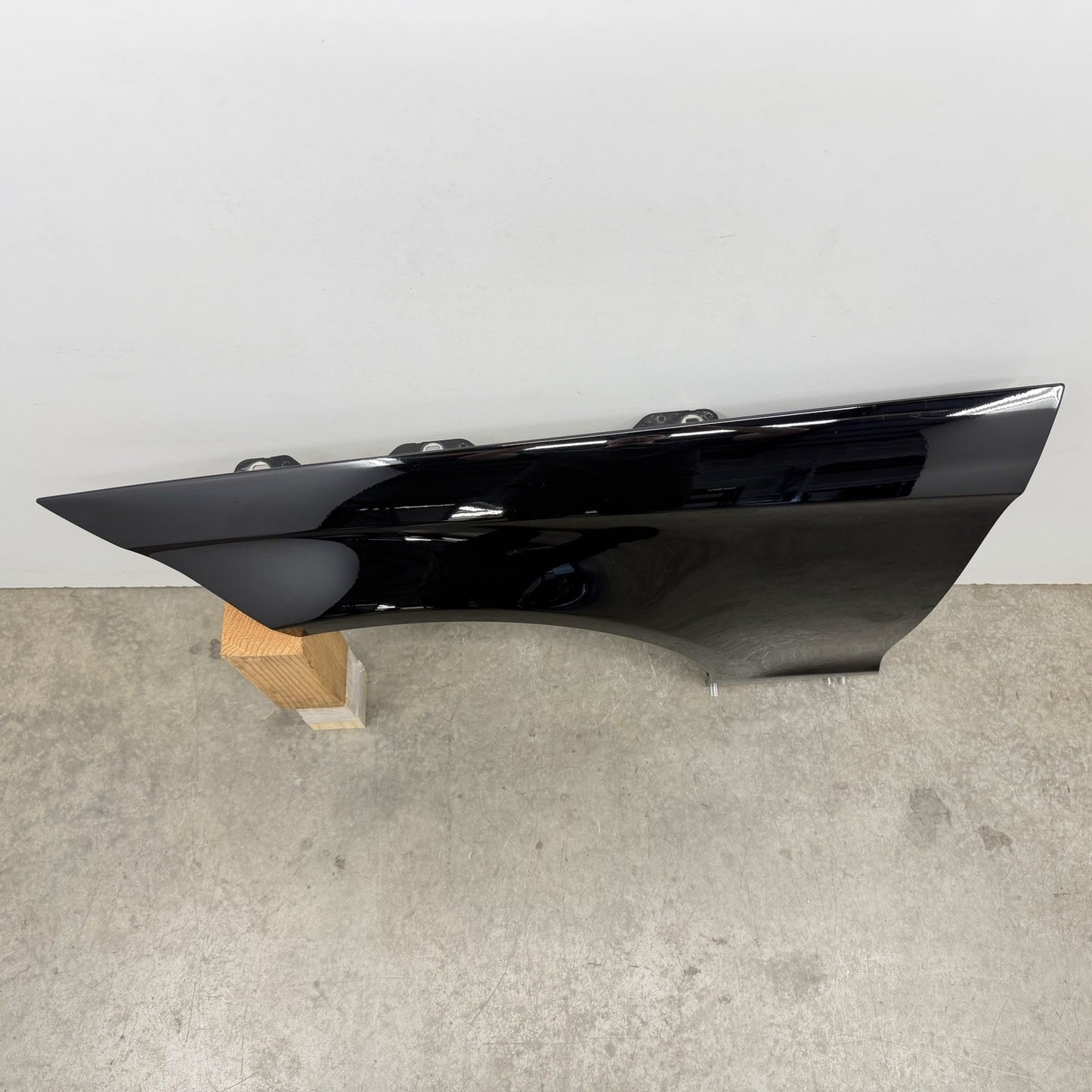 12-18 Mercedes W218 CLS550 Driver Left Front Fender Panel Black OEM