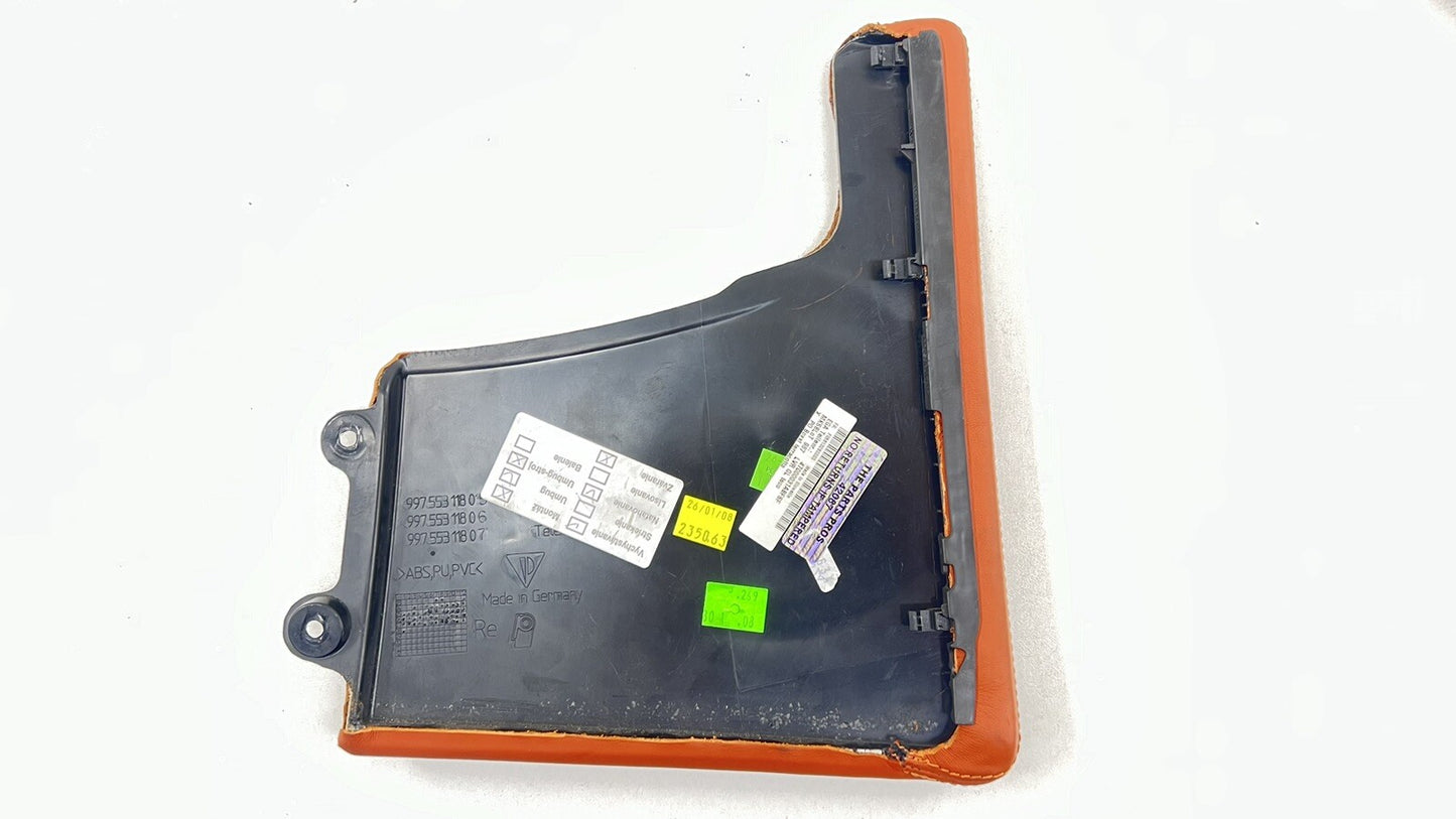 05-12 PORSCHE BOXSTER CAYMAN 987 LEFT & RIGHT CENTER CONSOLE SIDE TRIM PANEL OEM