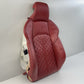 18-24 Audi S4 S5 Passenger Right Front Sport Seat Upper Cushion Magma Red OEM