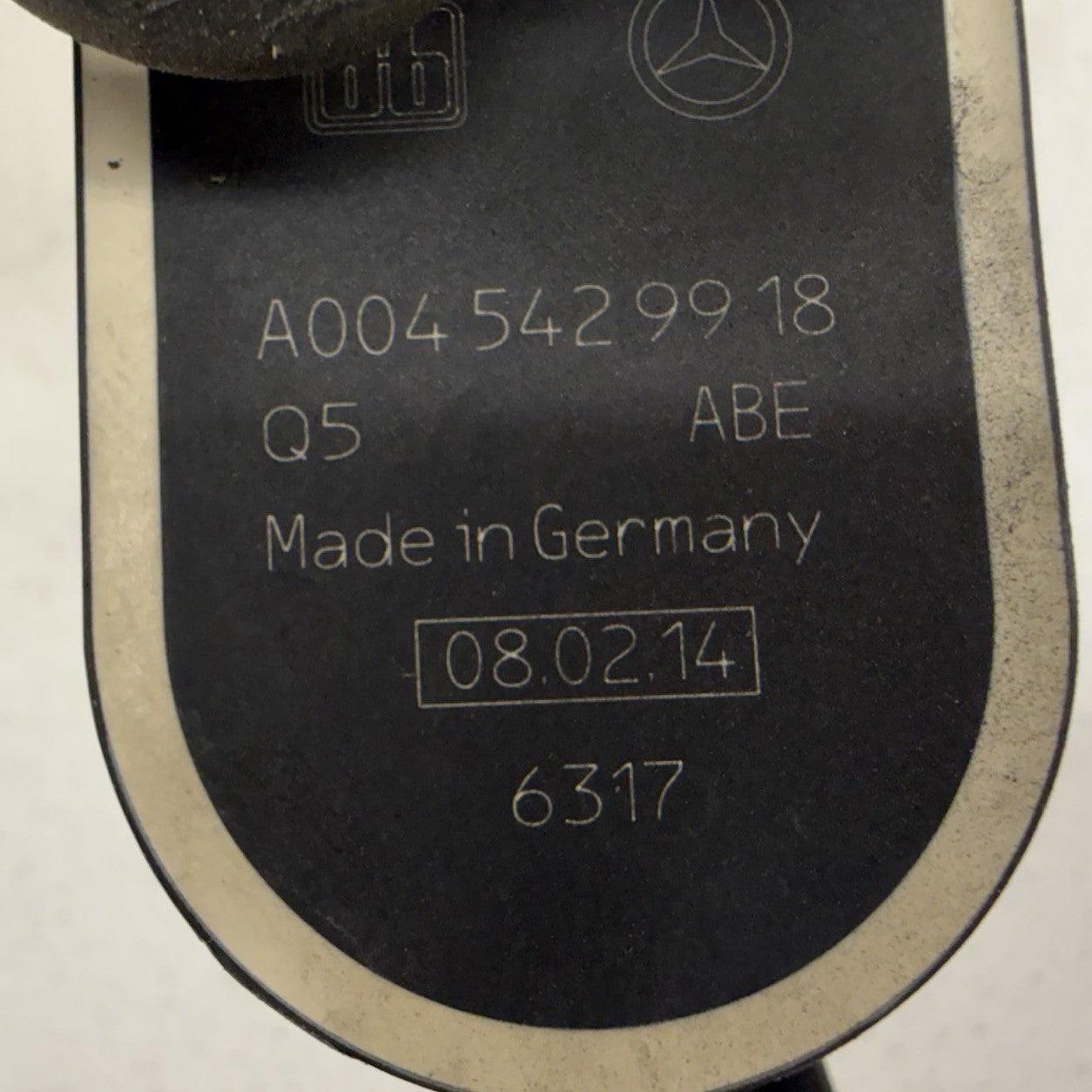 12-18 Mercedes W218 CLS550 Left Rear Suspension Ride Height Level Sensor OEM