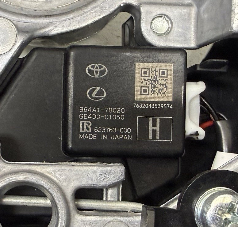 25-26 Toyota Camry XSE Heated Steering Wheel With Controls Leather Black OEM