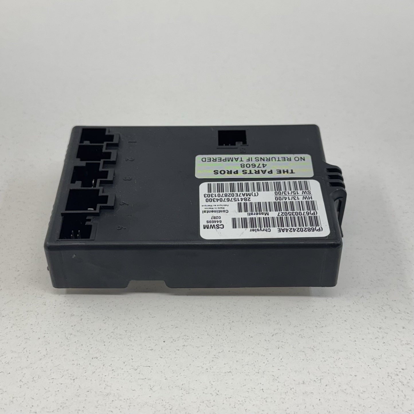 14-24 Maserati Ghibli Right Front Heated Seat Control Module 670035027 OEM