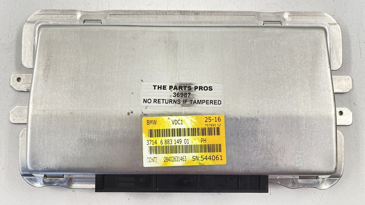 12-19 BMW M6 VDC VEHICLE DRIVING CONTROL SUSPENSION MODULE 6883149 OEM
