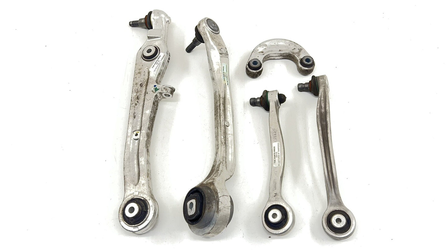 13-18 BENTLEY FLYING SPUR W12 PASSENGER RIGHT FRONT CONTROL ARM SET OF 5 OEM