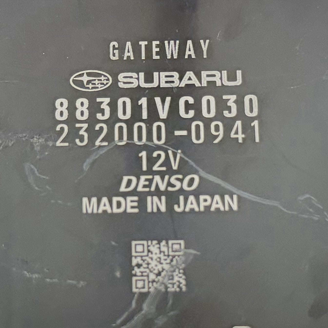24-25 Subaru WRX Front Central Gateway Control Module 88301VC030 OEM
