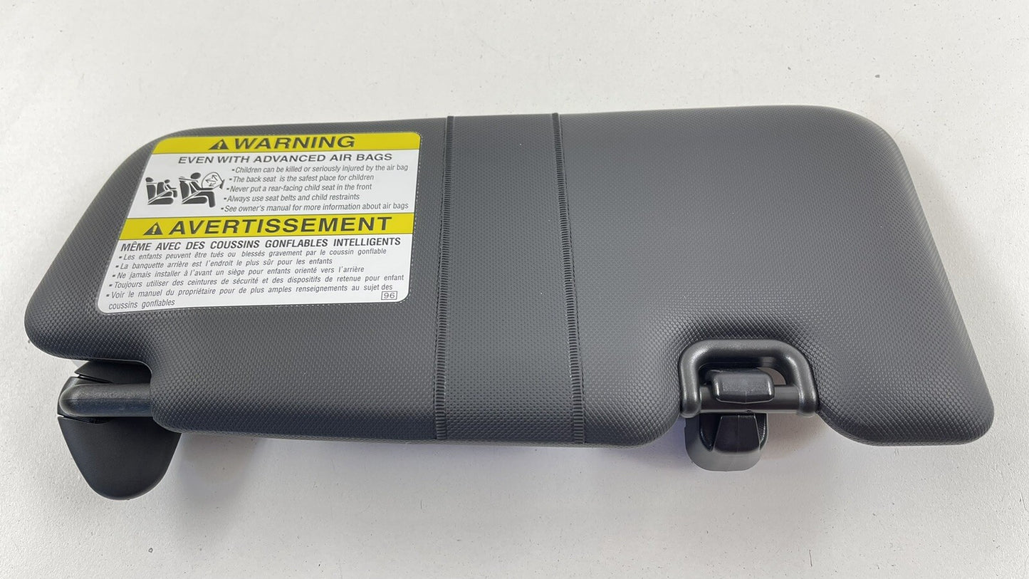2022 SUBARU WRX DRIVER LEFT FRONT SUNVISOR SUN VISOR SHADE BLACK OEM