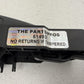 12-18 BMW F30 F80 M3 Driver Left Rear Exterior Door Handle Black OEM