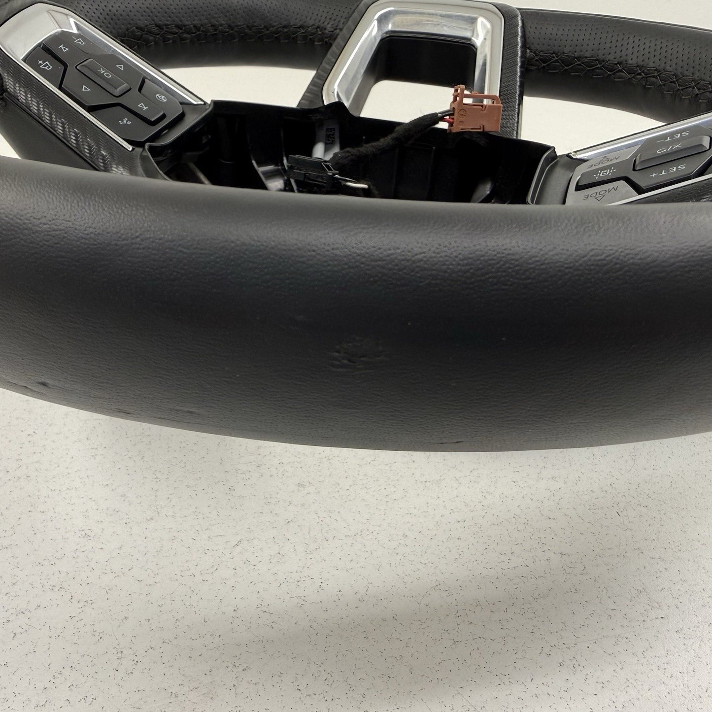 24-26 Ford Mustang GT Premium Steering Wheel W/ Controls Manual Transmission OEM