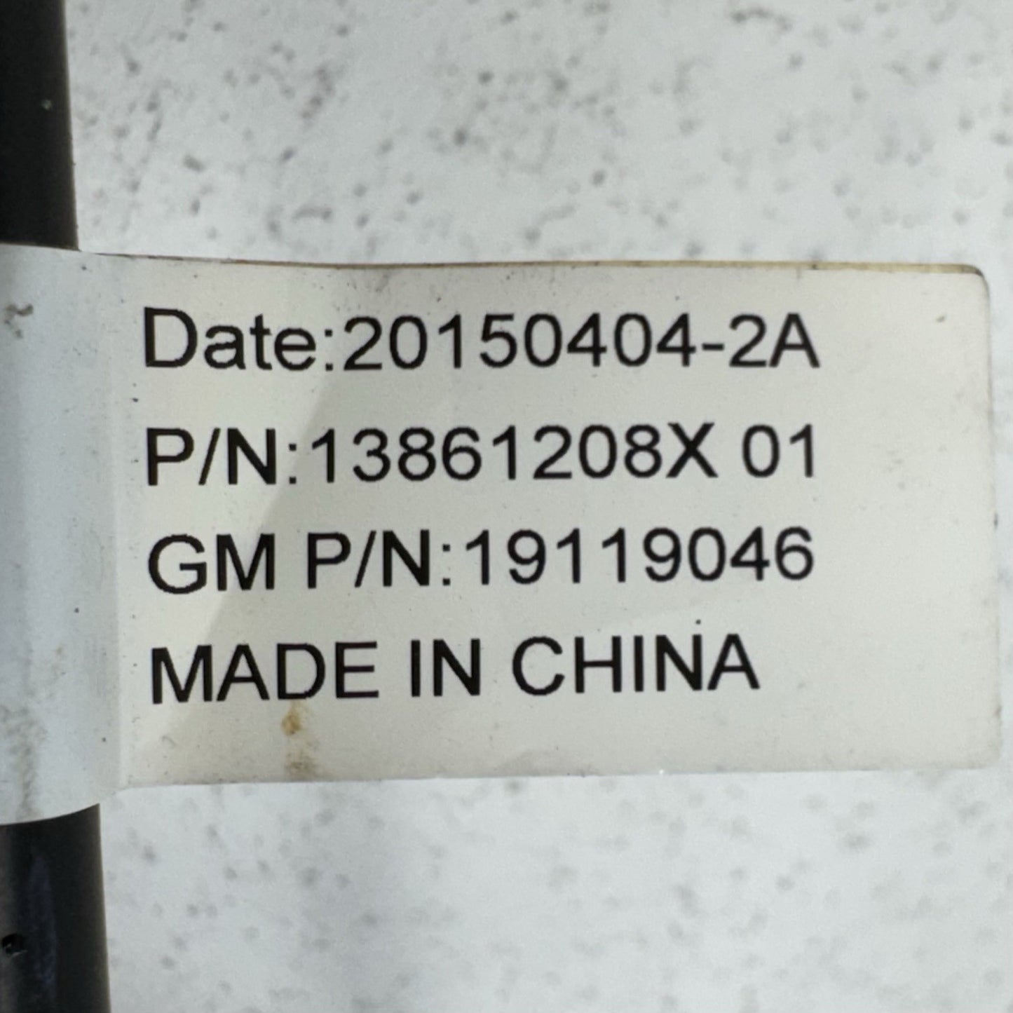 10-15 Chevrolet Camaro Center Console Harness W/ Data Cable 20016940 OEM