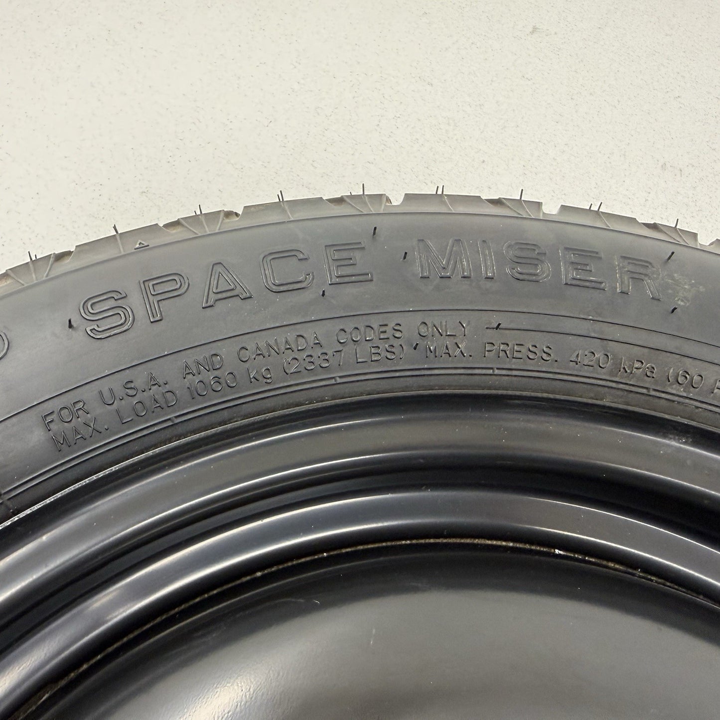 21-26 Lexus IS300 IS350 Emergency Spare Tire Wheel Rim Donut 17" OEM