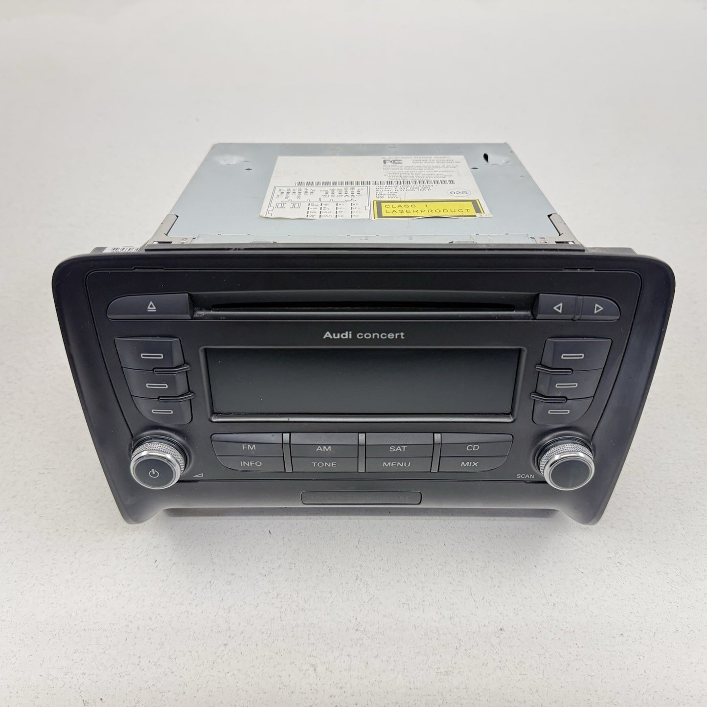 08-10 Audi TT Concert Radio Head Unit CD Player Receiver 8J0035186P OEM