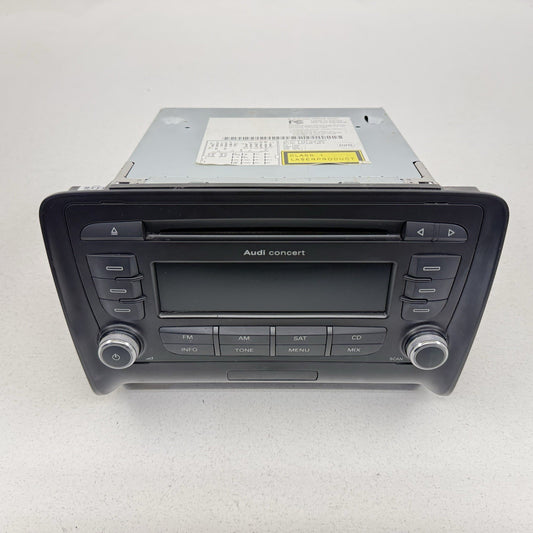 08-10 Audi TT Concert Radio Head Unit CD Player Receiver 8J0035186P OEM