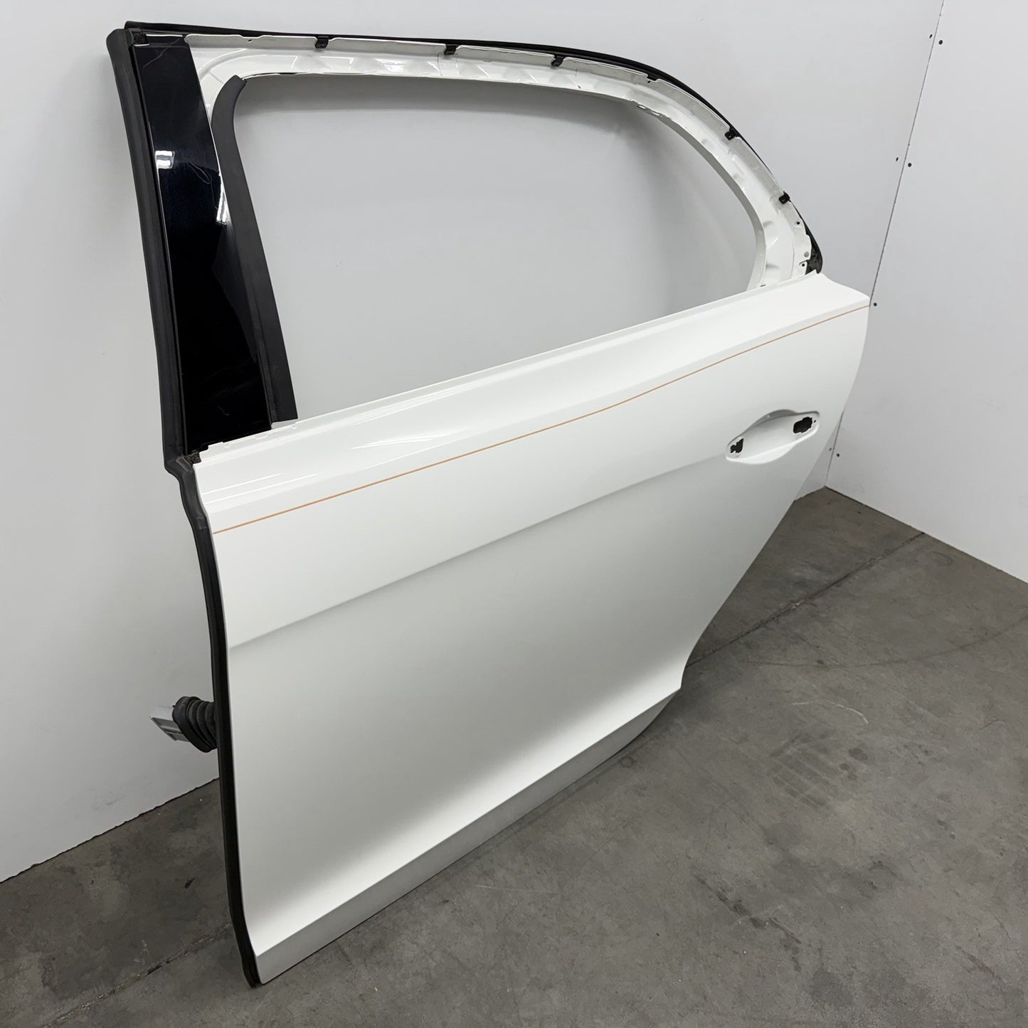 14-18 Bentley Flying Spur Driver Left Rear Door Shell Glacier White OEM
