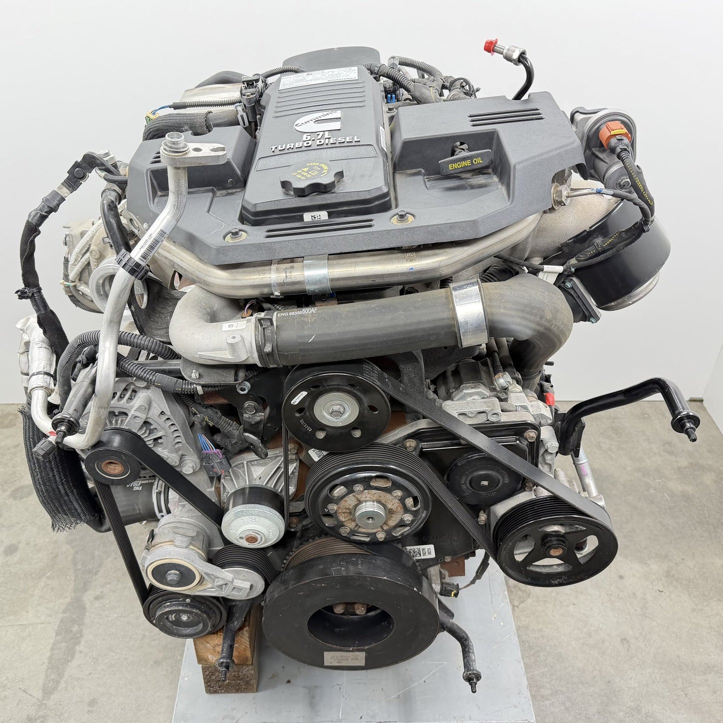 2021-2024 Ram 4500 5500 6.7L Cummins ETL Engine Motor Dropout 10K Miles OEM