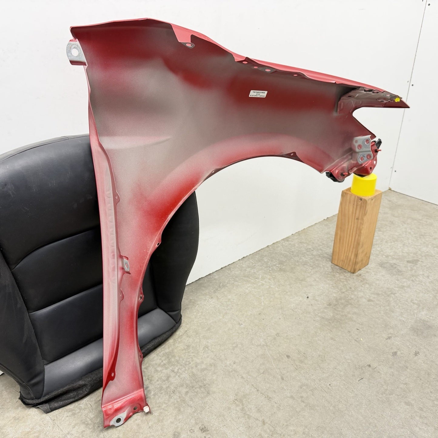 25-26 Toyota Camry Driver Left Front Fender Panel Supersonic Red OEM