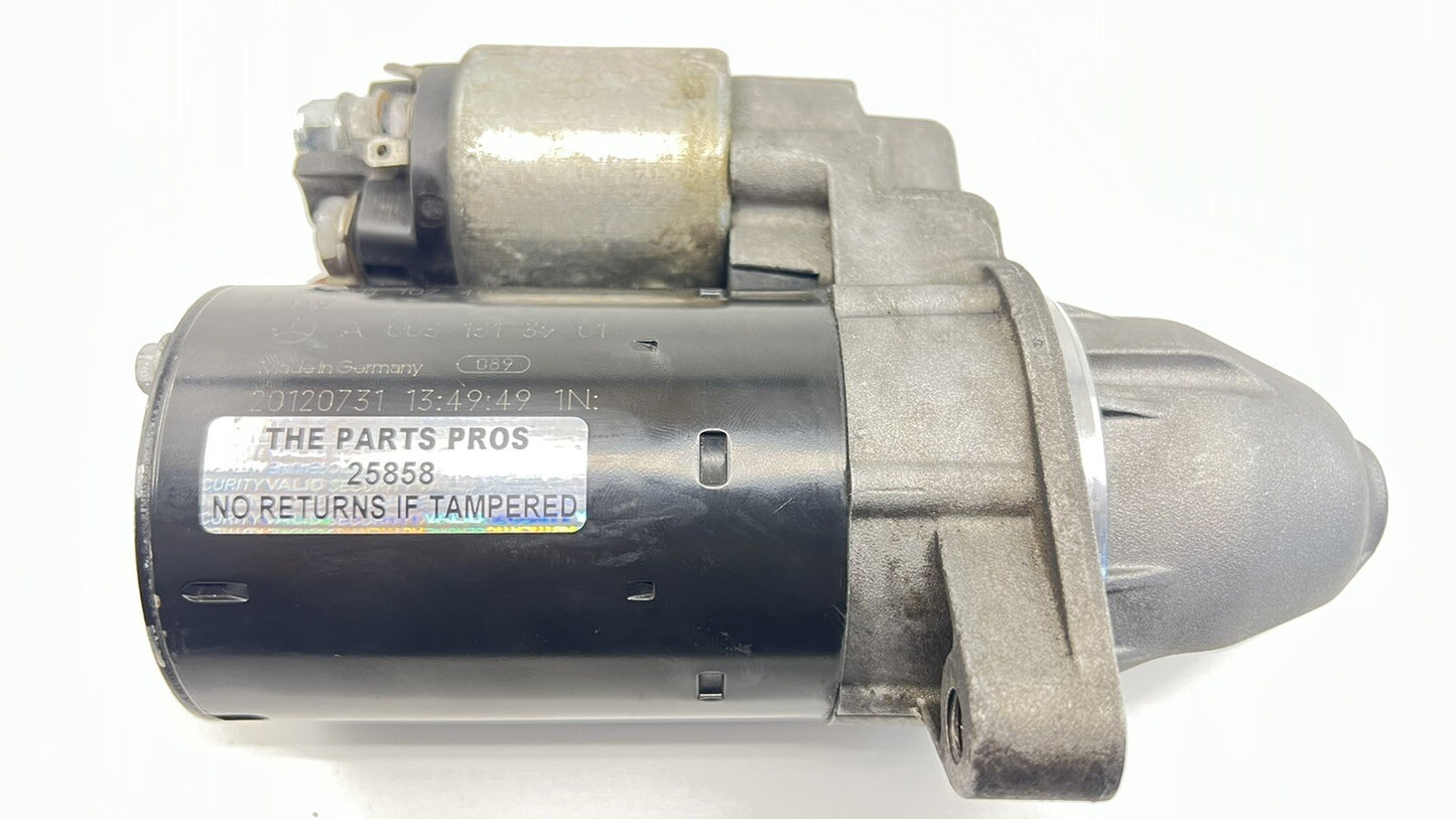 12-14 MERCEDES W204 C250 MOTOR ENGINE CRANK STARTER 0051513901 OEM