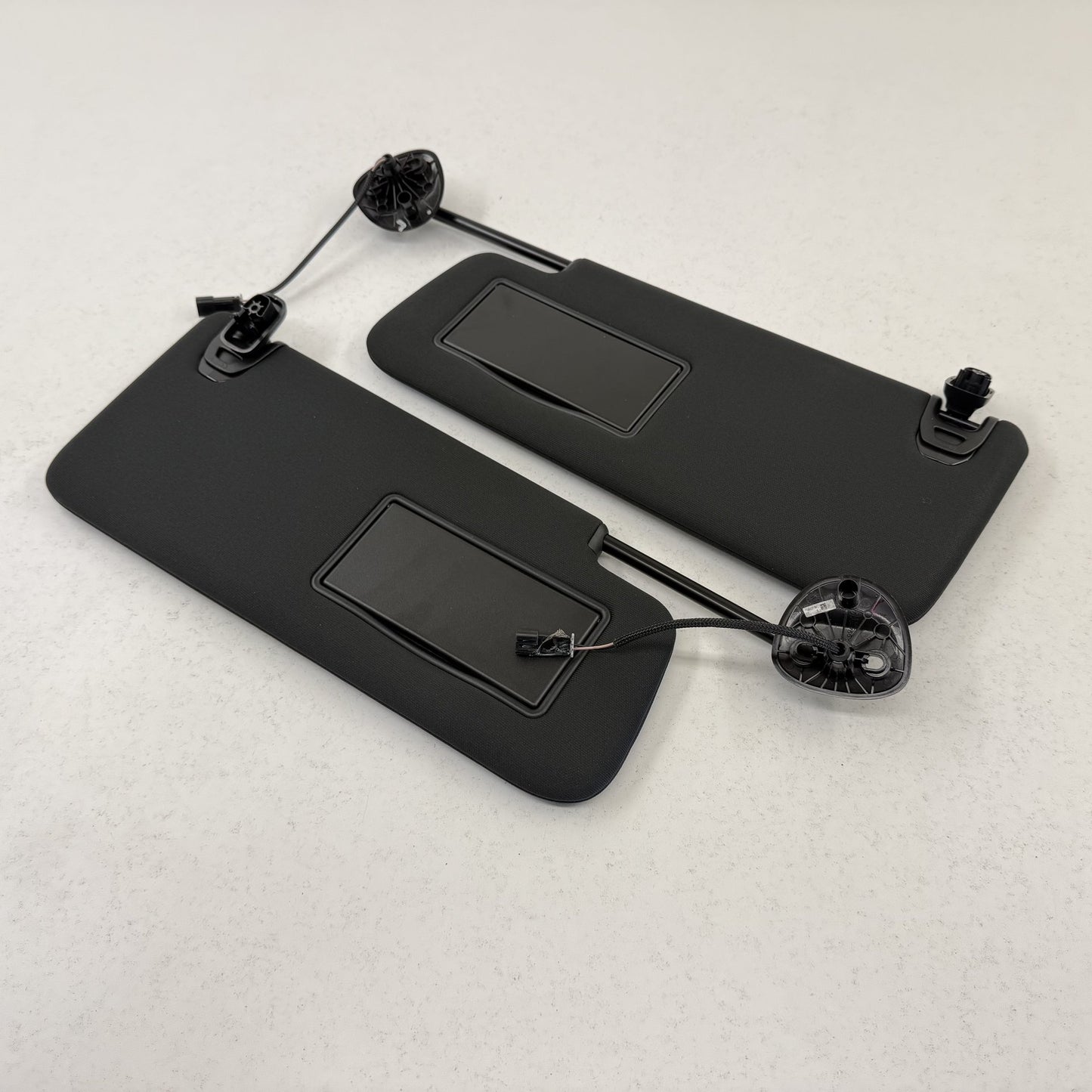 2019-2026 Ram 2500 3500 Sunvisor Sun Visor Shade Pair Left &amp; Right Black OEM