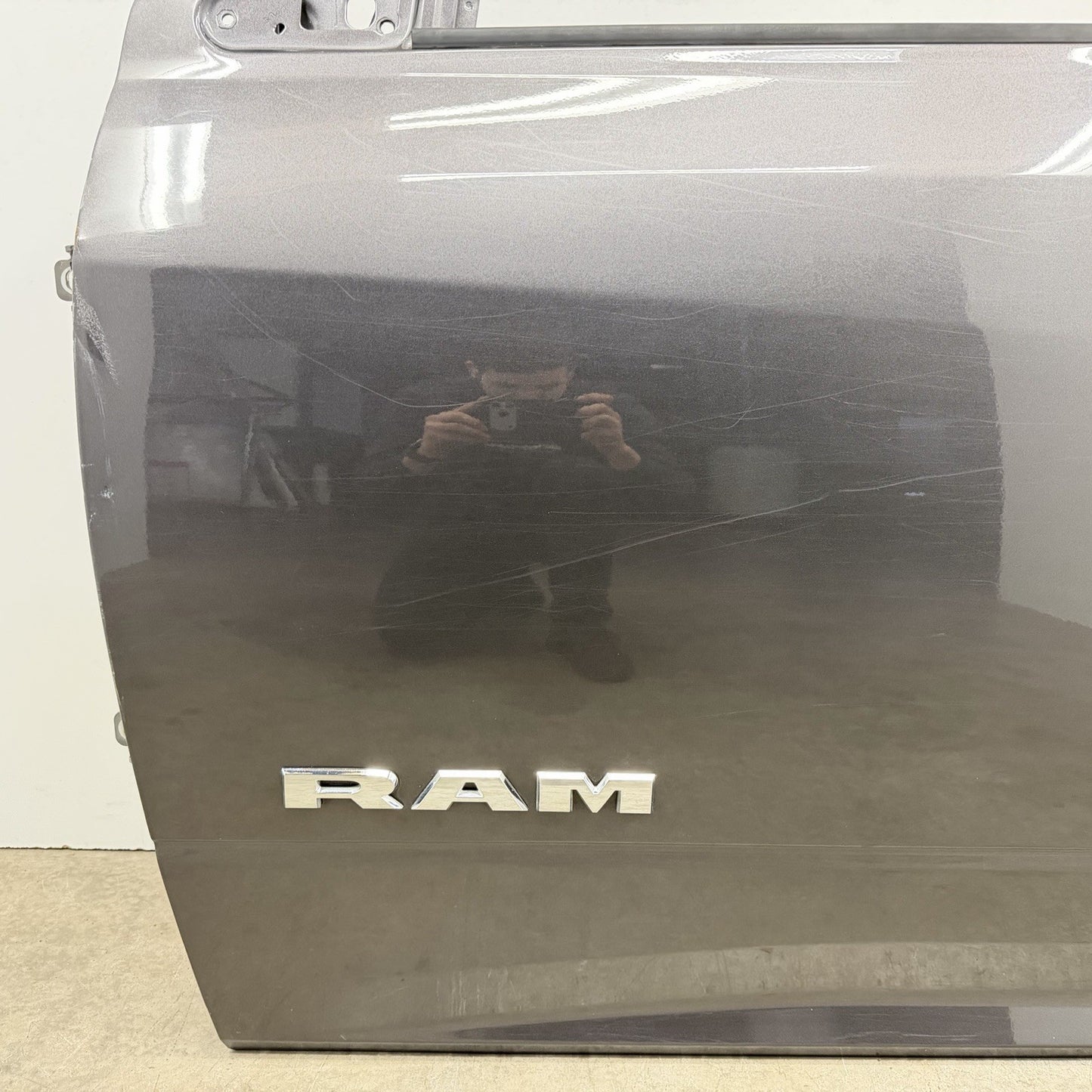 19-22 Ram 2500 3500 Crew Cab Left Front Door Shell Complete Acoustic Glass OEM