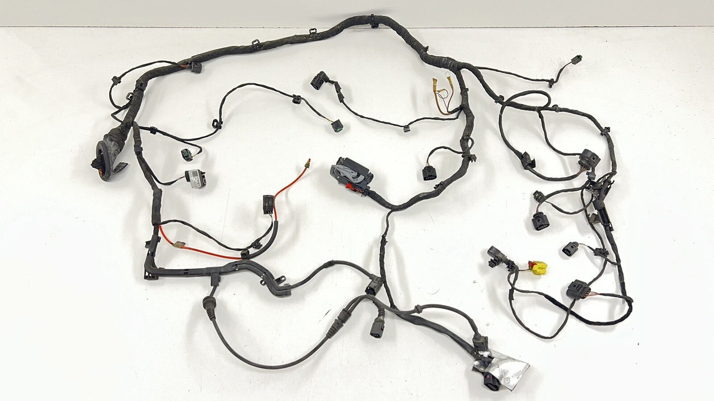 13-18 BENTLEY FLYING SPUR W12 LEFT FRONT ENGINE BAY WIRING WIRE HARNESS OEM