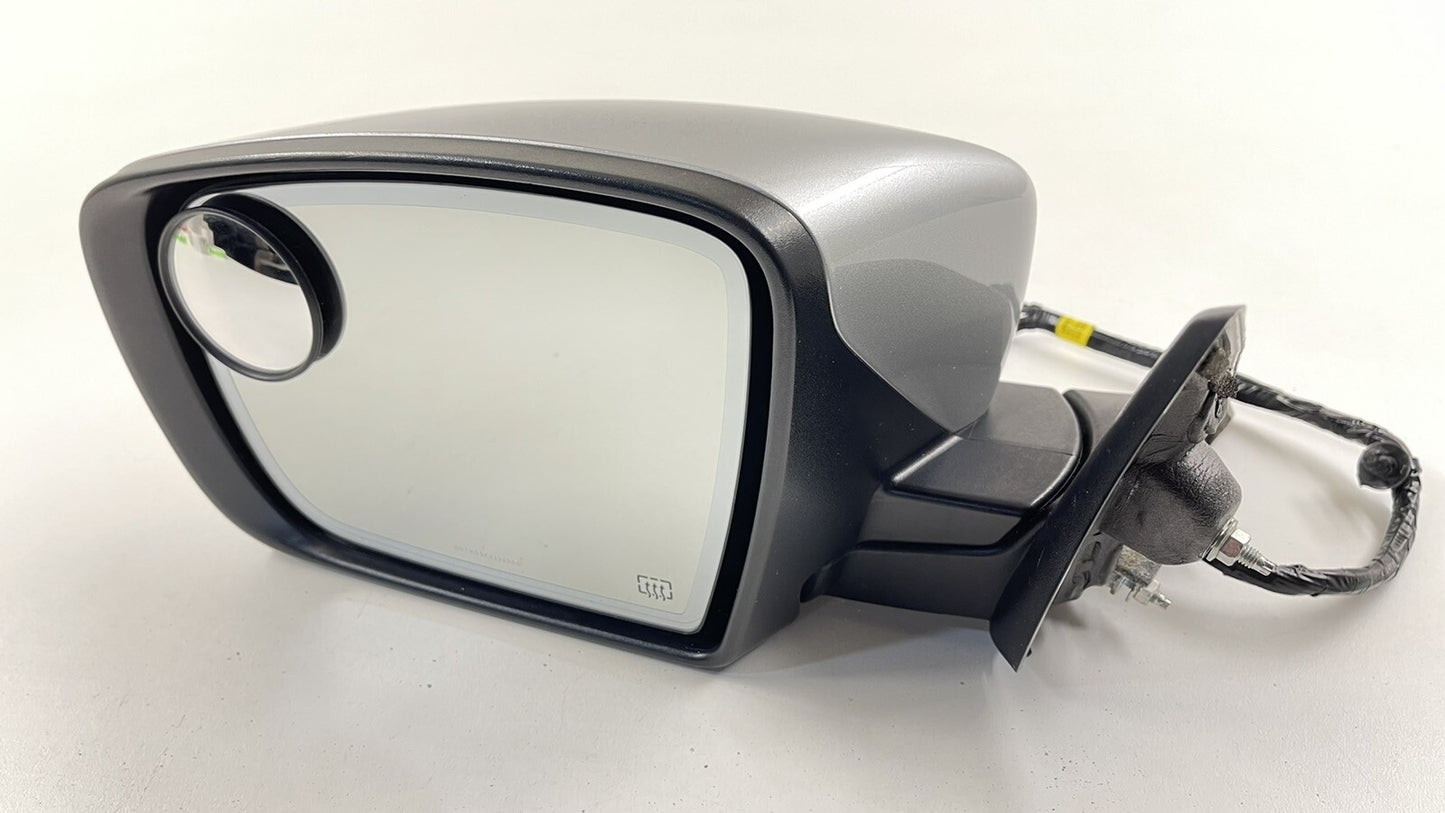 14-16 MASERATI GHIBLI DRIVER LEFT FRONT DOOR SIDE VIEW MIRROR HEATED GRAY OEM