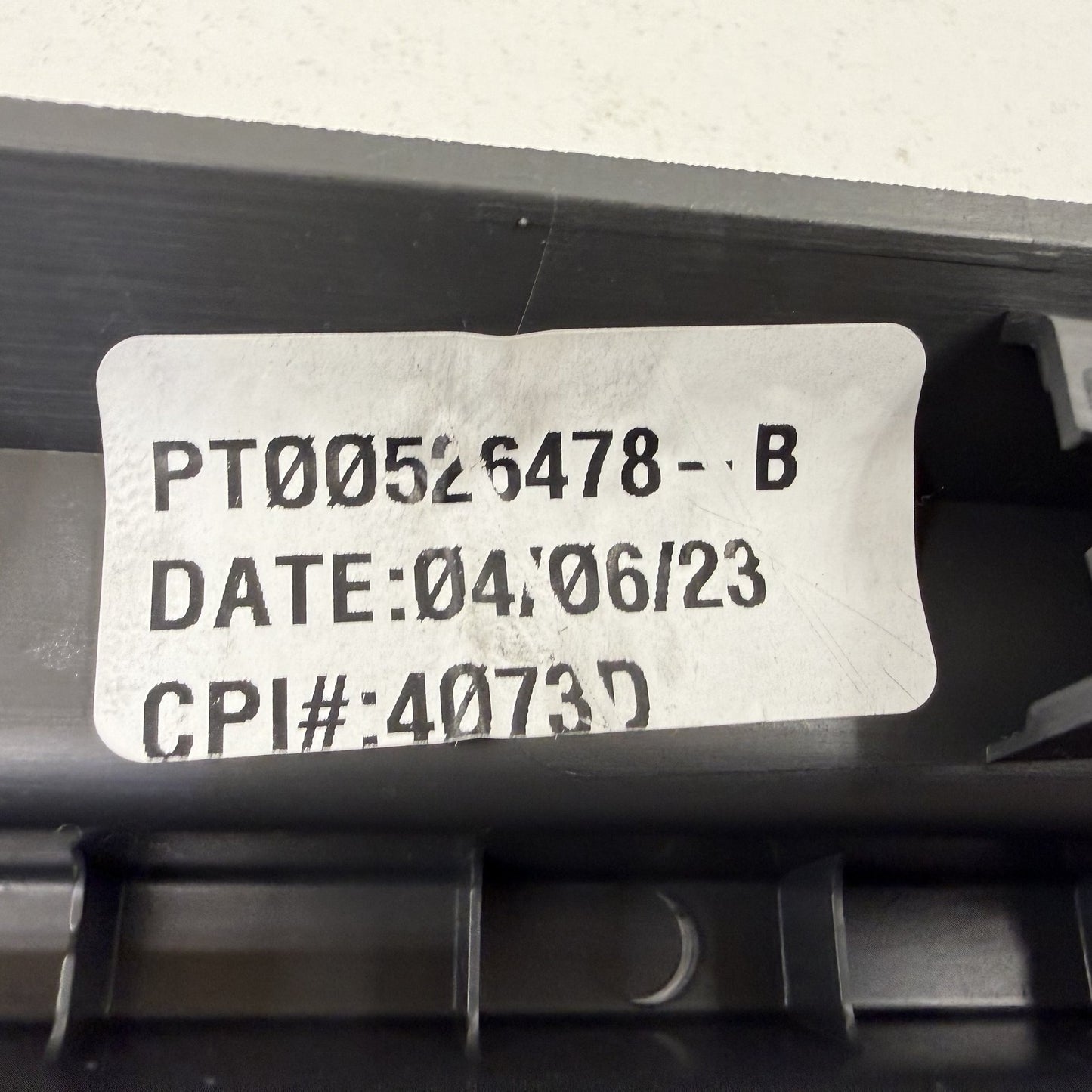 2022-2026 Rivian R1S Rear Trunk Floor Cargo Cover Storage Trim Panel OEM