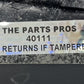 14-23 INFINITI Q50 LEFT & RIGHT CENTER CONSOLE SIDE TRIM PANEL COVER BLACK OEM