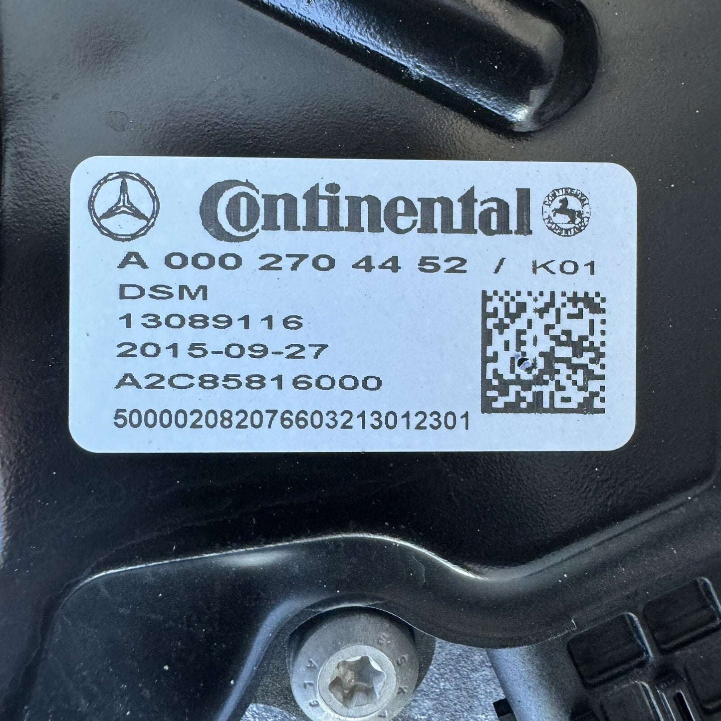 15-16 Mercedes C63 S W205 Transmission Assembly 722.930 7G-Tronic 47K Miles OEM