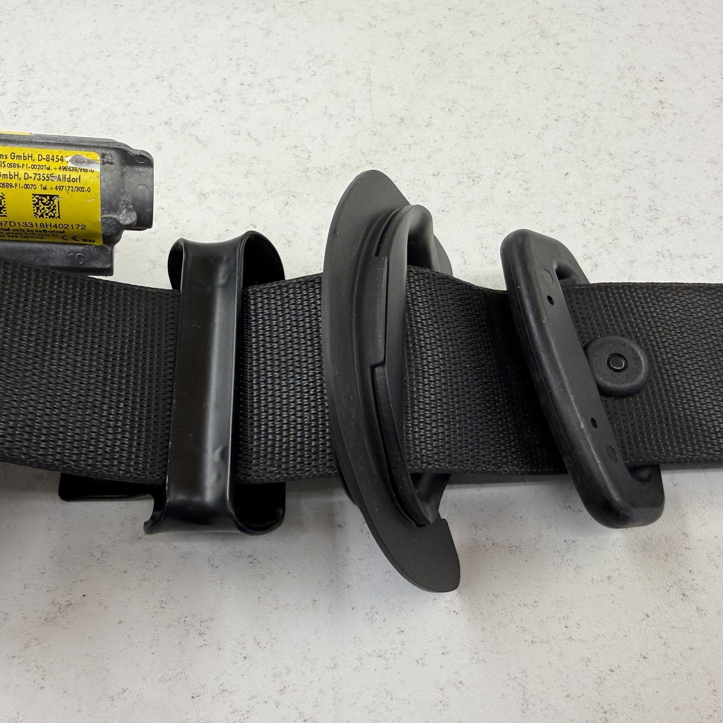 2008-2014 Mercedes C250 W204 Left Front Seatbelt Seat Belt Retractor Black OEM