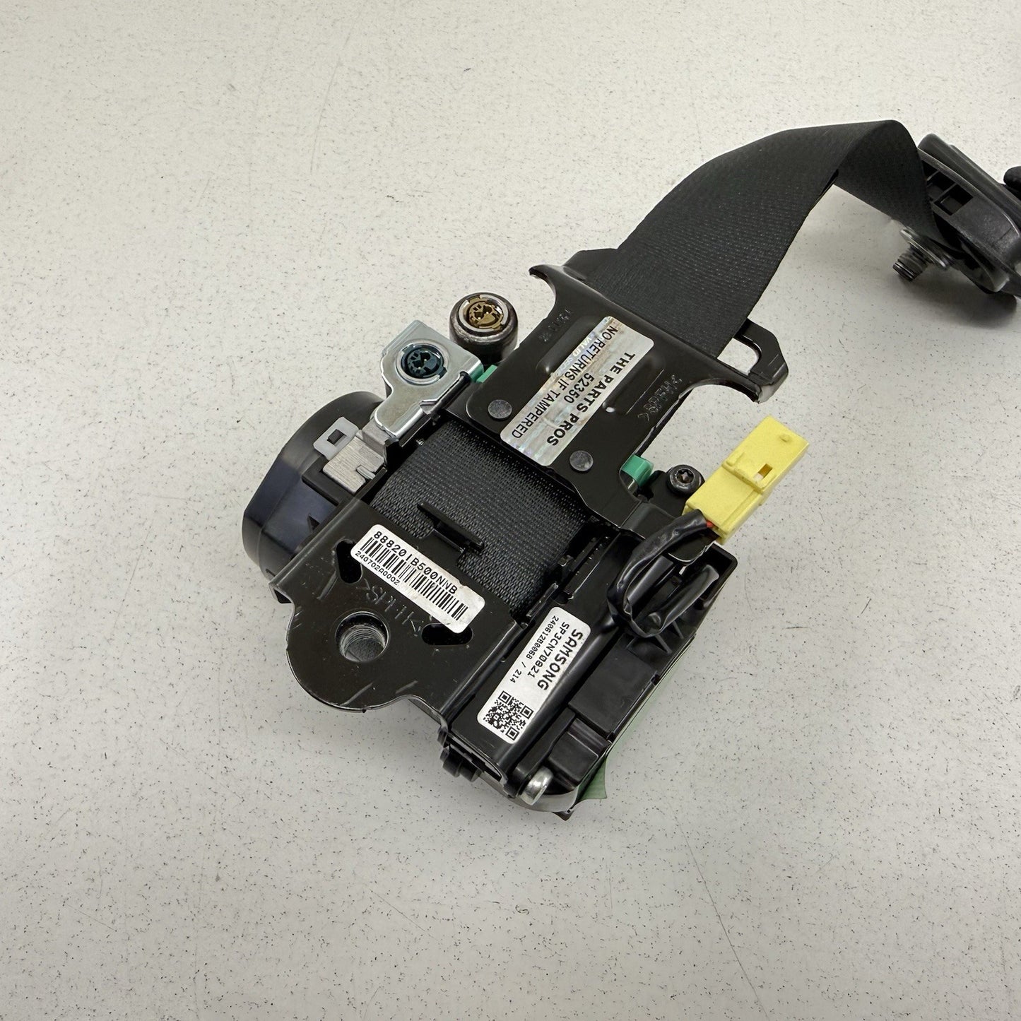 22-26 Hyundai Elantra N Front Seatbelt Seat Belt Retractor Pair Black OEM