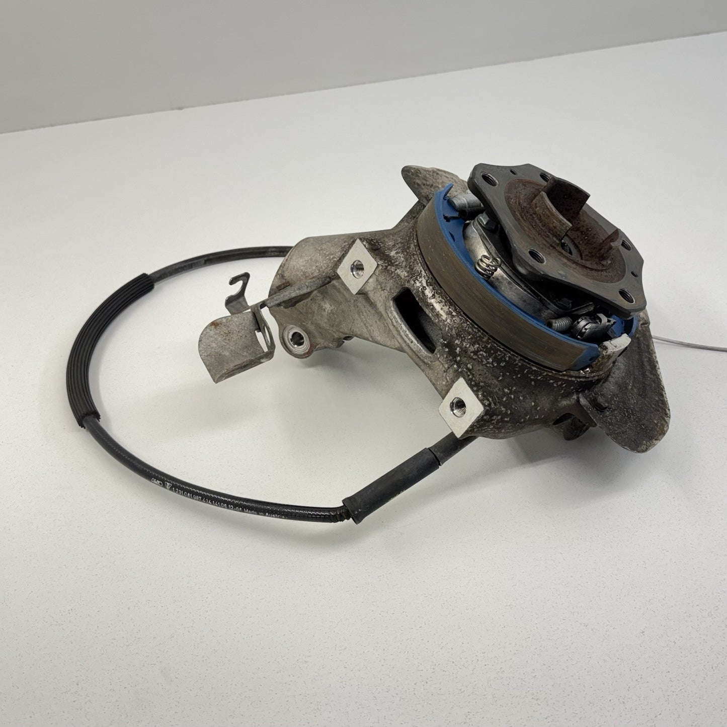 05-12 Porsche Boxster Cayman 987 Left Rear Knuckle Hub W/ Control Arm Set OEM