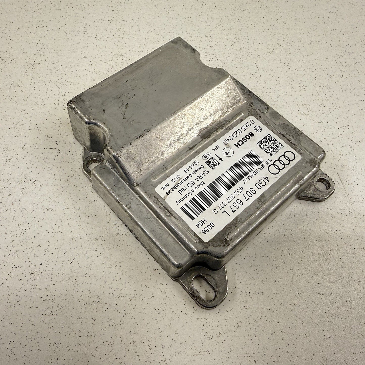 17-23 Audi R8 Acceleration Yaw Rate Sensor 4G0907637L OEM