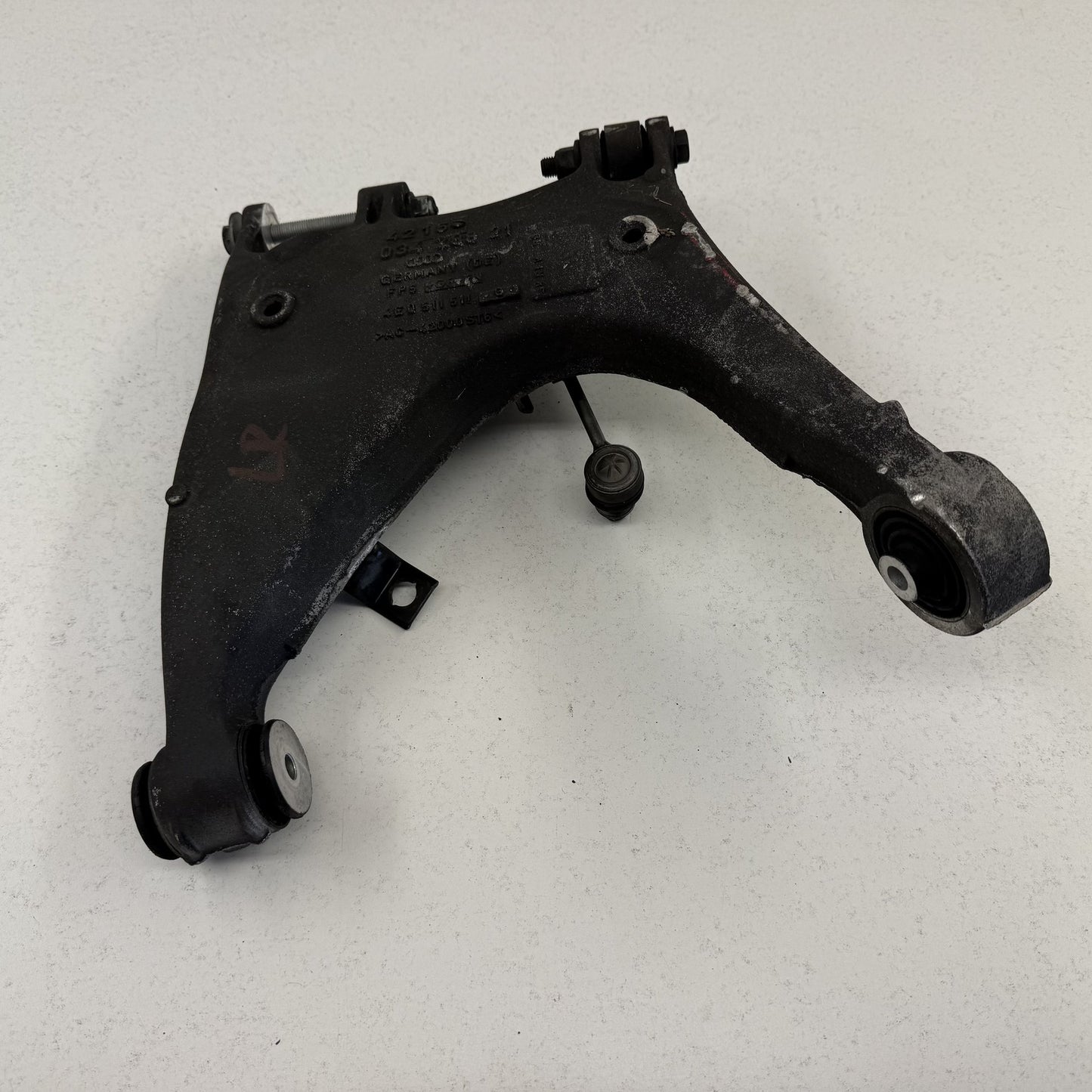 14-18 Bentley Flying Spur Left Rear Knuckle Hub Control Arm Suspension Set OEM