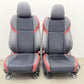 18-21 Subaru WRX STI Left And Right Front Seat Pair Leather Suede OEM Nice!