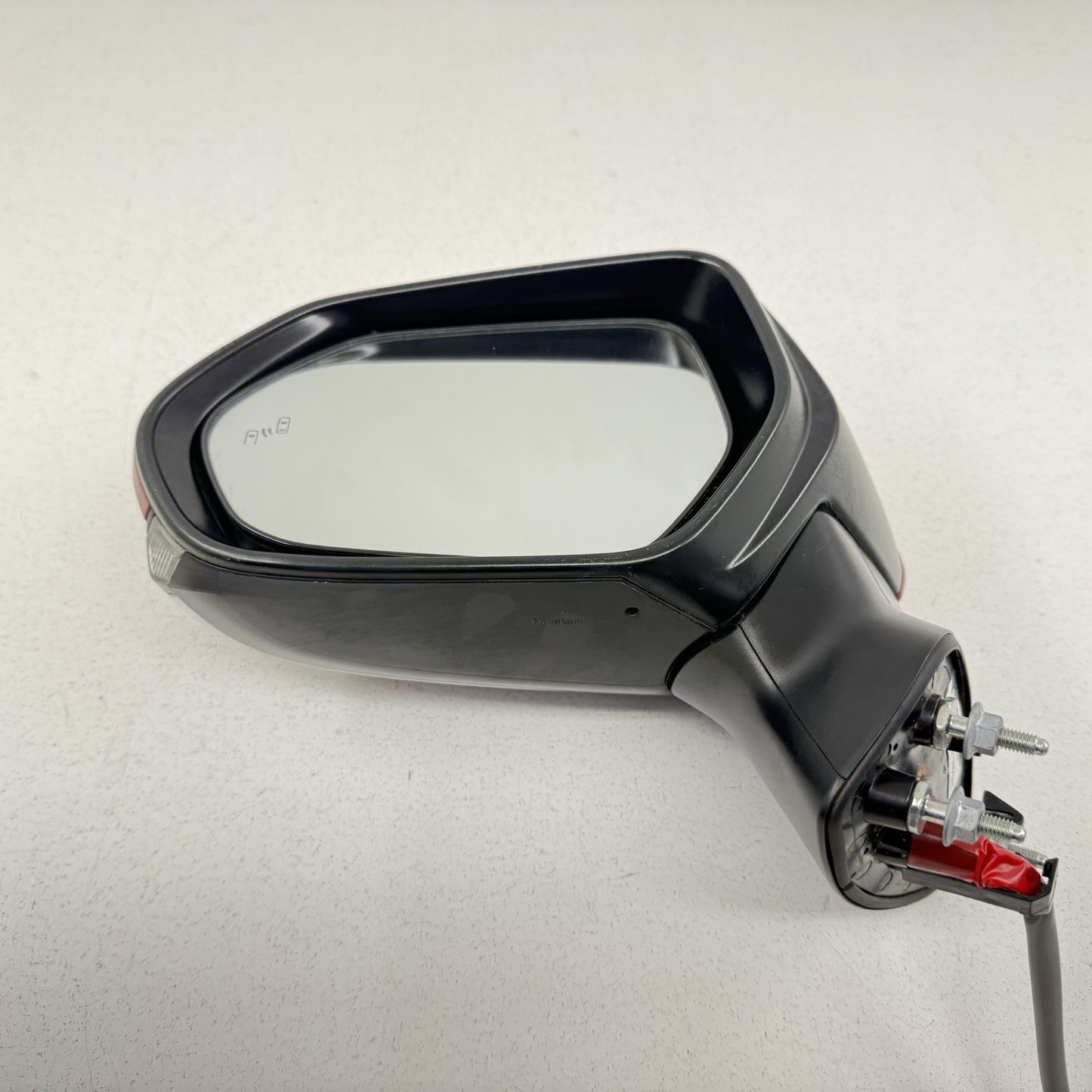 25-26 Toyota Camry Driver Left Door Mirror Side View Blind Spot Red OEM