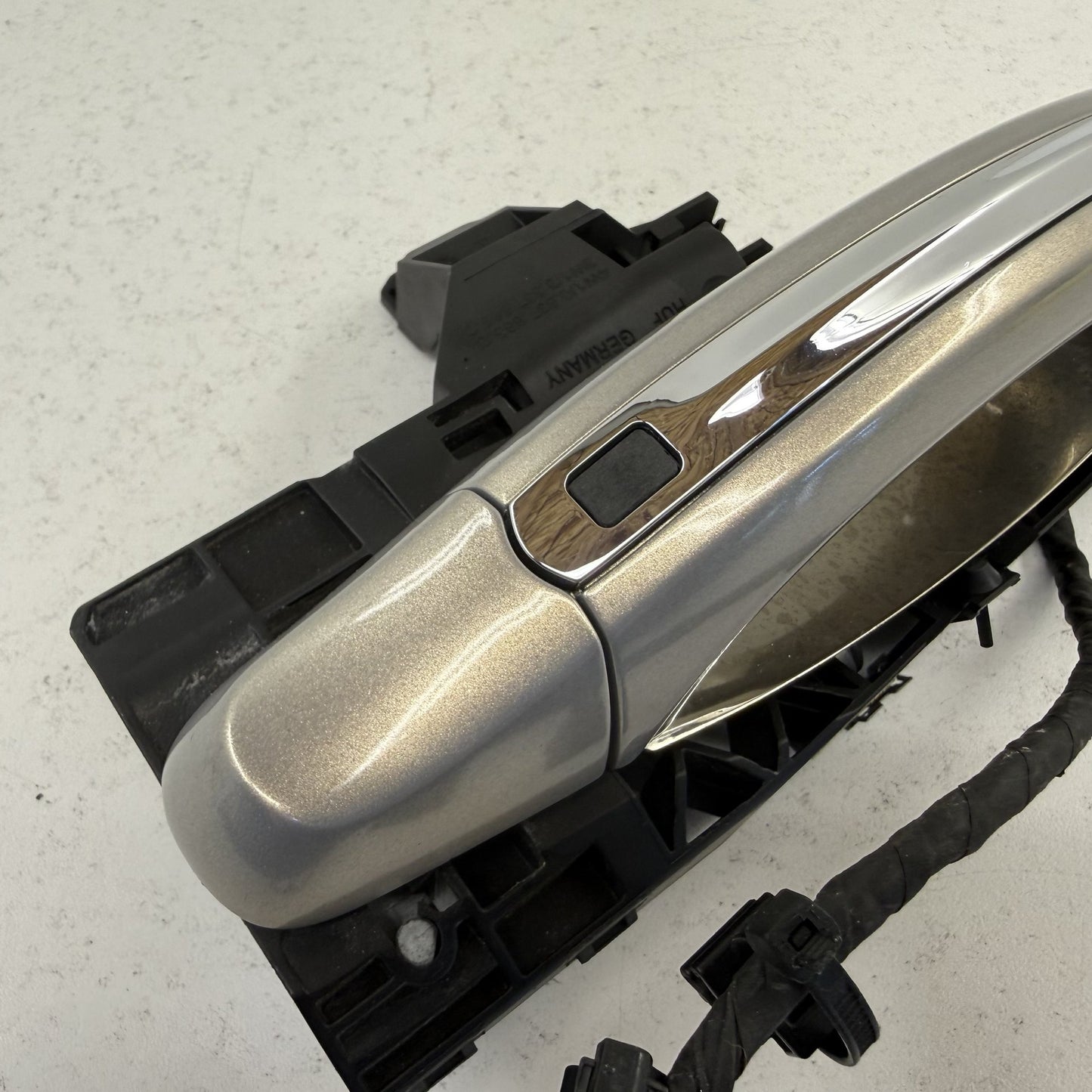 2014-2018 Bentley Flying Spur Driver Left Rear Exterior Door Handle Silver OEM
