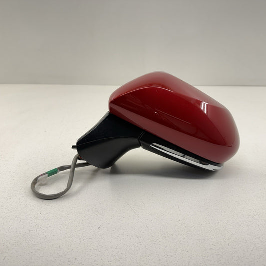 25-26 Toyota Camry Driver Left Door Mirror Side View Blind Spot Red OEM
