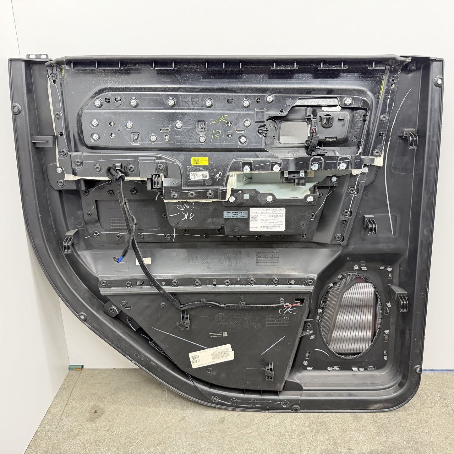 2019-2024 Ram 2500 3500 4500 5500 Limited Interior Door Trim Panel Set Black OEM