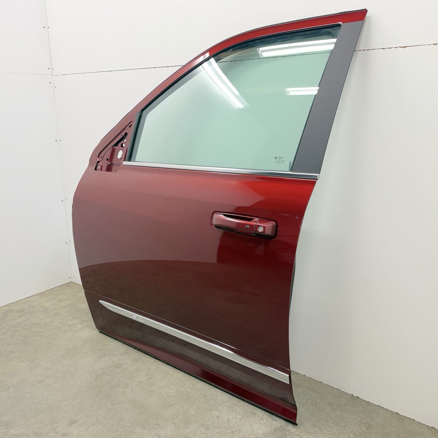 23-24 Ram 2500 3500 Crew Cab Left Front Door Shell Complete Acoustic Glass OEM