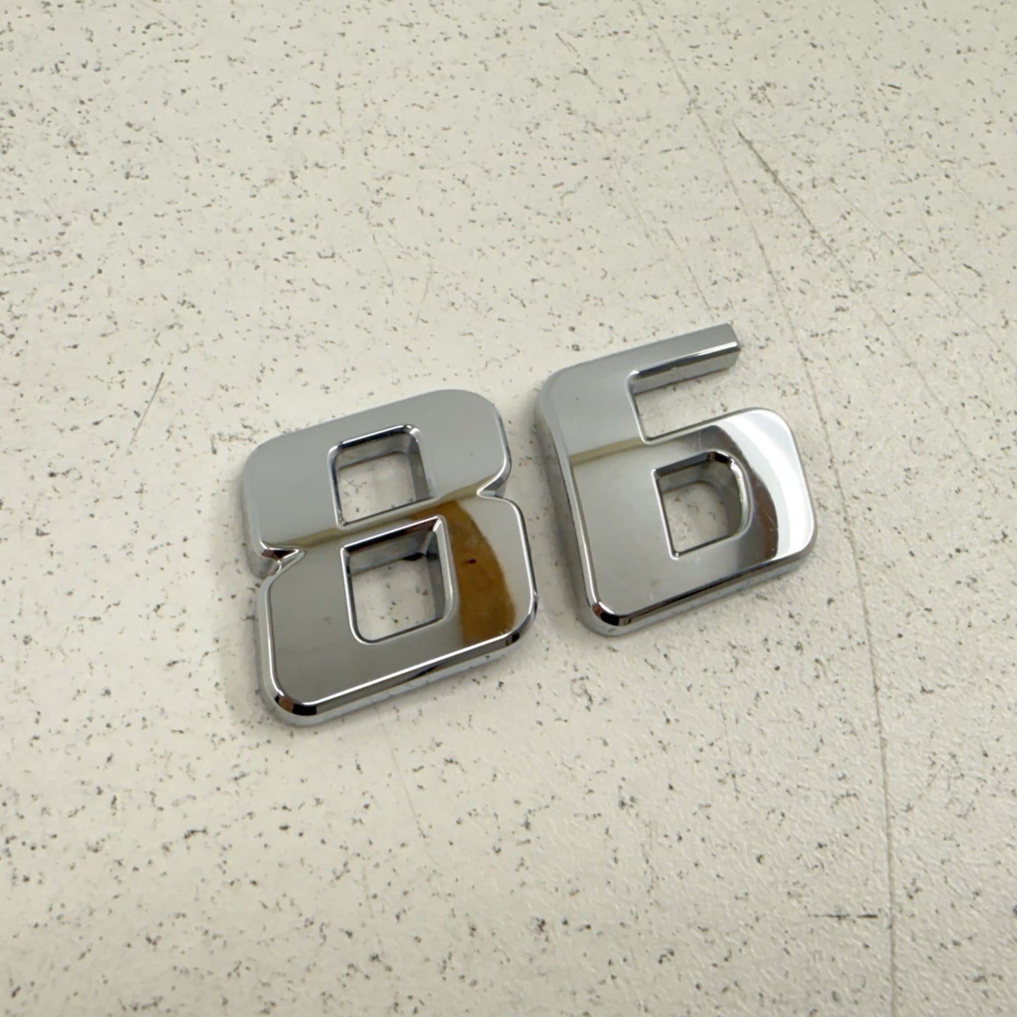 22-26 Toyota GR86 Rear Trunk Emblem Badge Logo Nameplate Set Factory OEM