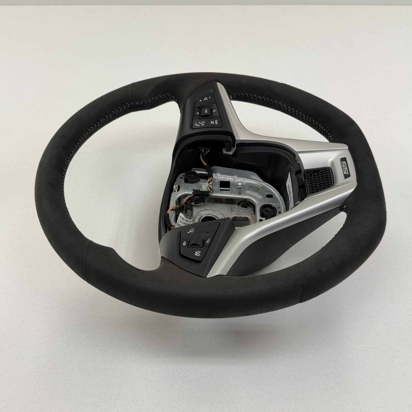 2013-2015 Chevrolet Camaro SS 1LE Suede Flat Bottom Steering Wheel 22925461 OEM