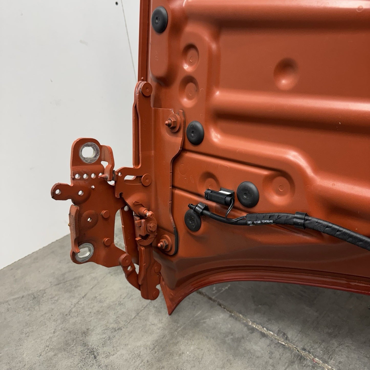 19-21 BMW M2 Competition F87 Hood Panel Complete W/ Hinges Sunset Orange OEM