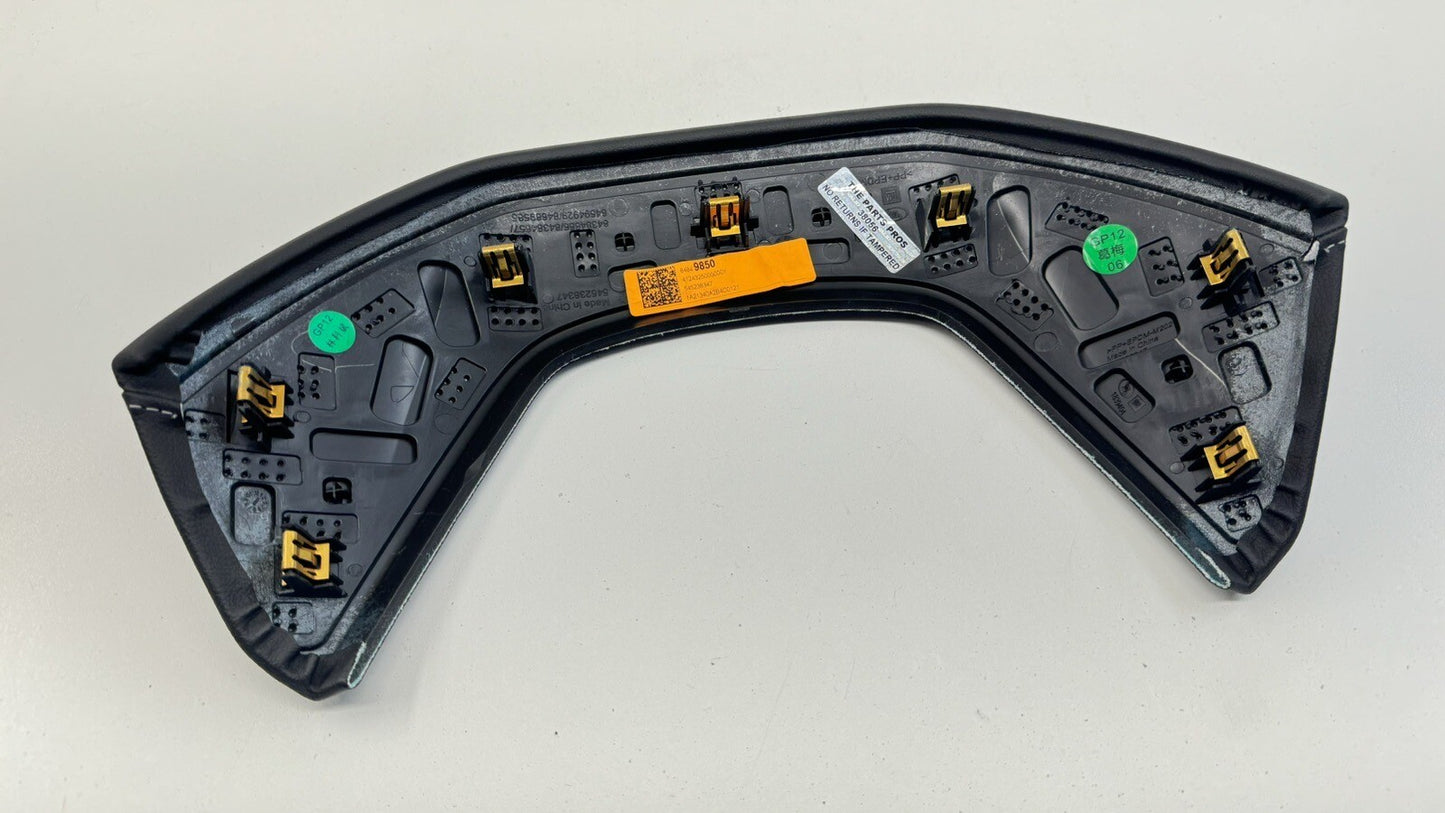 22-23 CADILLAC CT4 BLACKWING DASHBOARD INSTRUMENT CLUSTER COVER TRIM LEATHER OEM