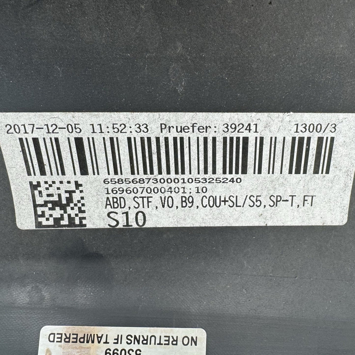 18-19 Audi A5 S5 Radiator Support Upper Cover Sight Shield Panel 8W6807081B OEM
