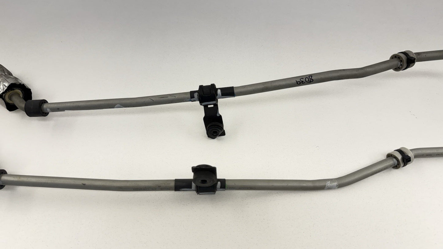 16-24 Chevrolet Camaro SS Center Underbody Differential Oil Cooler Lines OEM