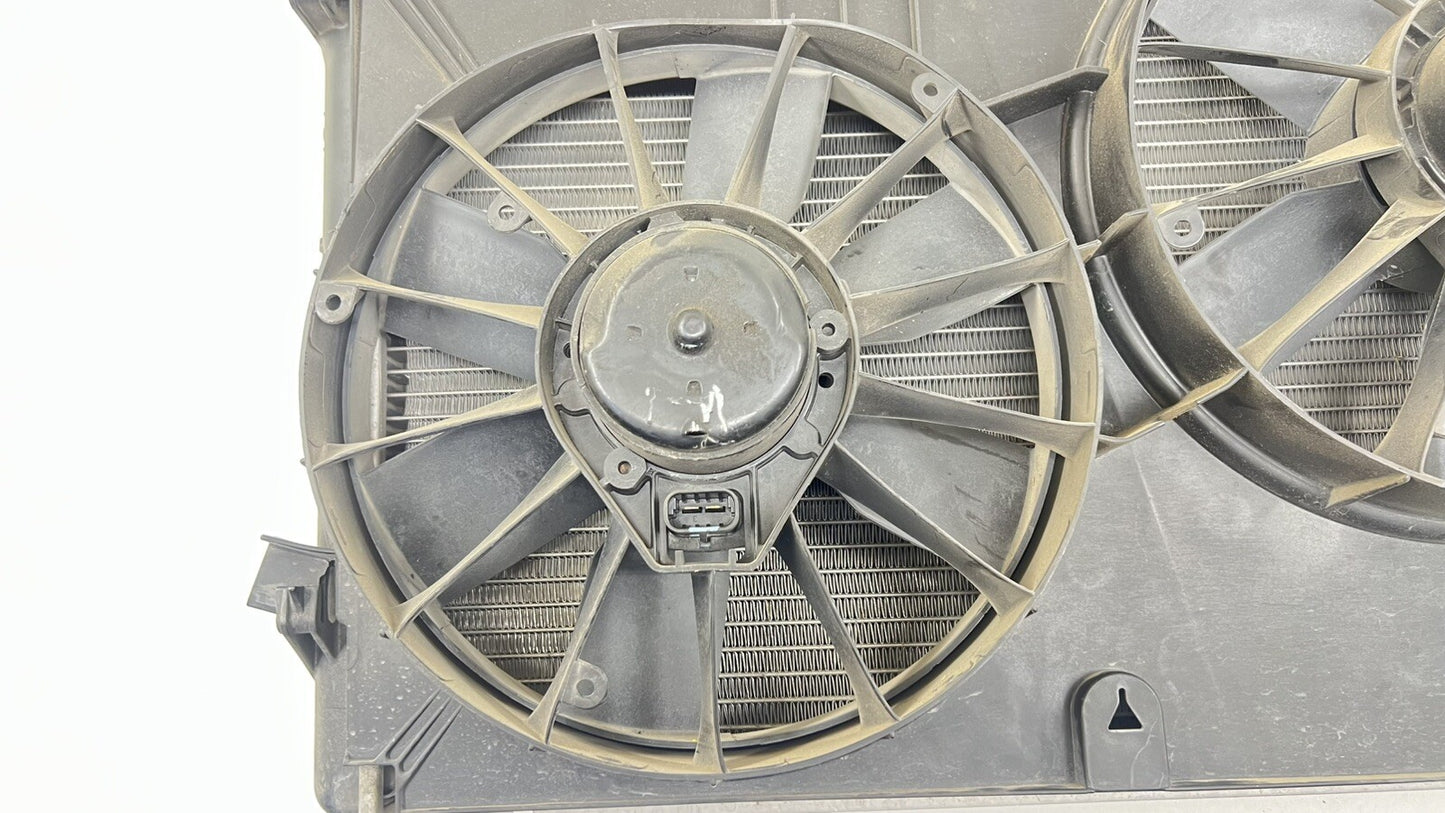 01-04 CHEVROLET CORVETTE C5 Z06 MANUAL RADIATOR CONDENSER FAN ASSEMBLY OEM