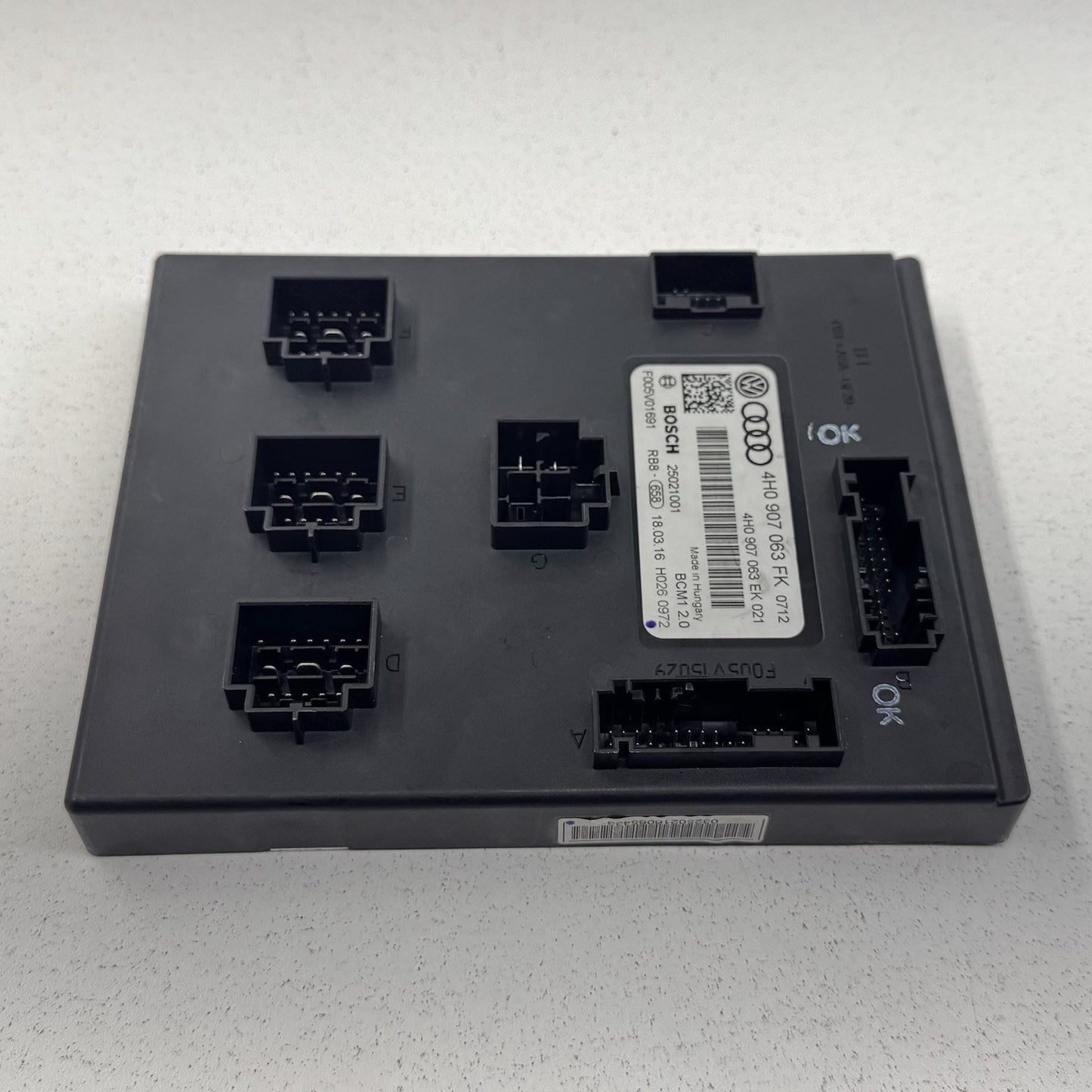 17-23 Audi R8 Onboard Power Supply Control Module 4H0907063FK OEM