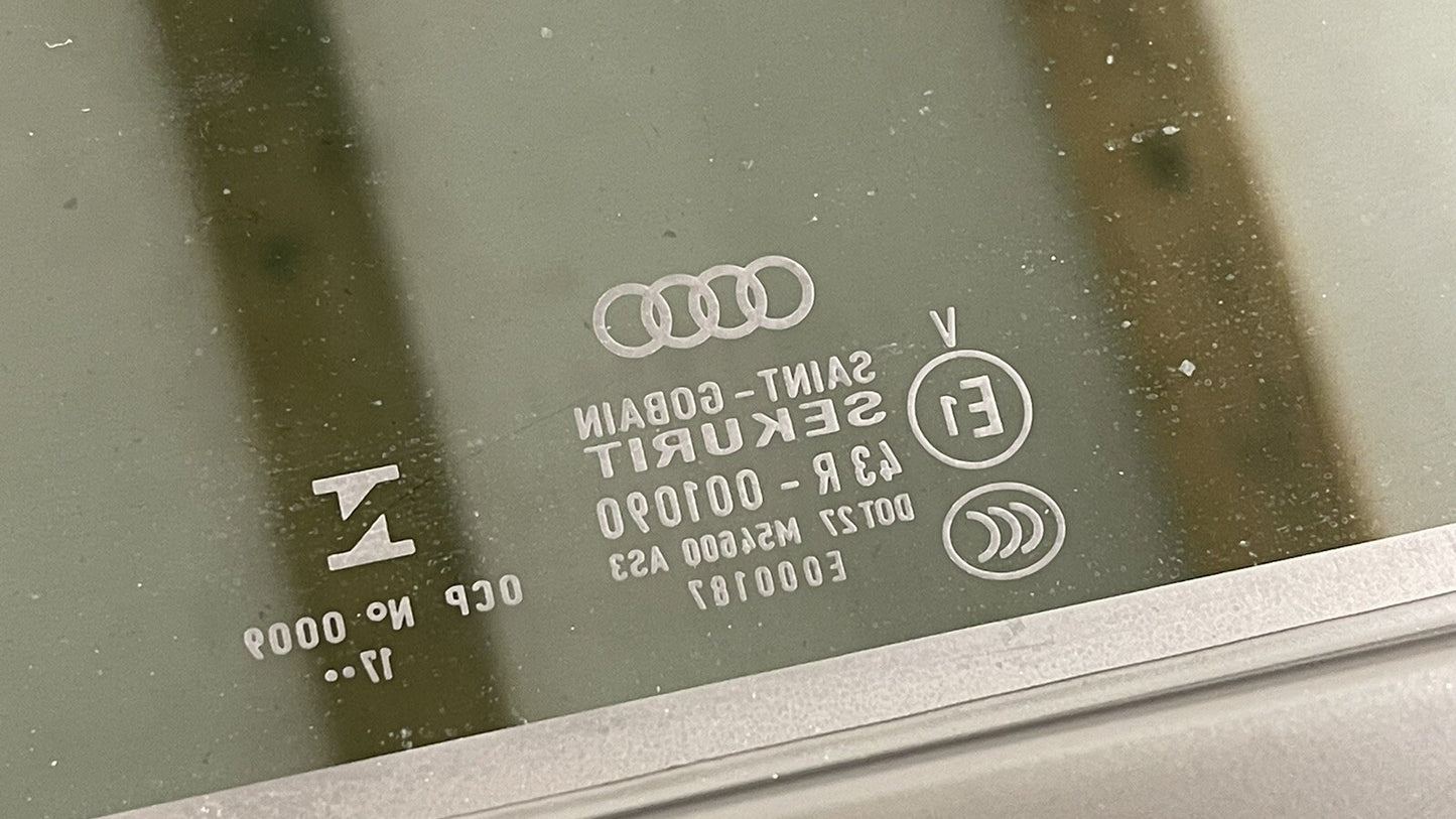 17-24 AUDI A4 S4 SUNROOF SUN ROOF GLASS 8W5 877 071 OEM